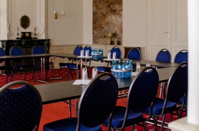 Konferenzraum zum Firmenevent - Eindrücke vom Schloss Brandis