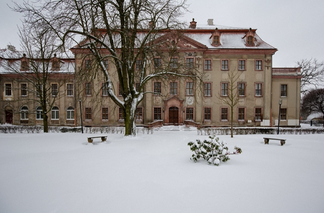Schloss Brandis im Winter - Eindrücke vom Schloss Brandis